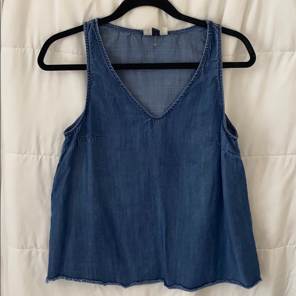 Chambray tank